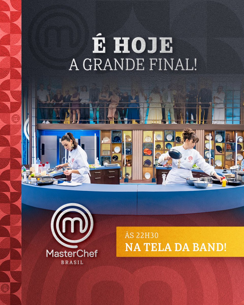 masterchefbr's tweet photo. Nosso encontro com a grande vencedora do MasterChef 13 está marcado para hoje à noite! 🏆

Vocês já sabem: às 22h45, na tela da Band. E aí, pra quem vai a sua torcida? 👇
#masterchefbr
📸 @renatopizzutto https://t.co/aHmgjd6It7