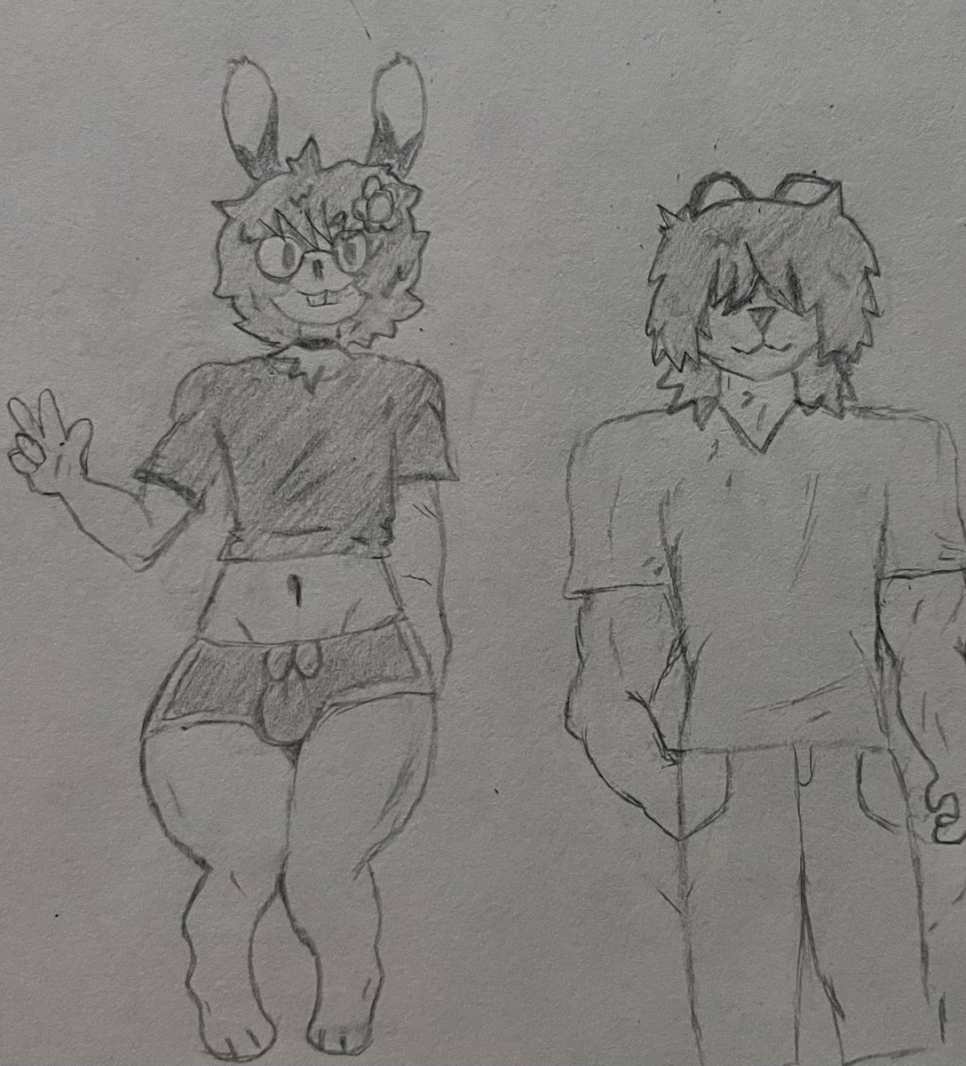FandeSoad69's tweet photo. Dibujito inspirado en @BasicsDan_  y mi OC todo basura https://t.co/fafzyB1qPX