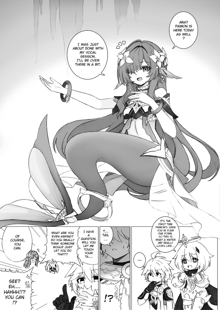 KuroKurimu's tweet photo. [(Fish) Tail] https://t.co/Ma2RsteXqo