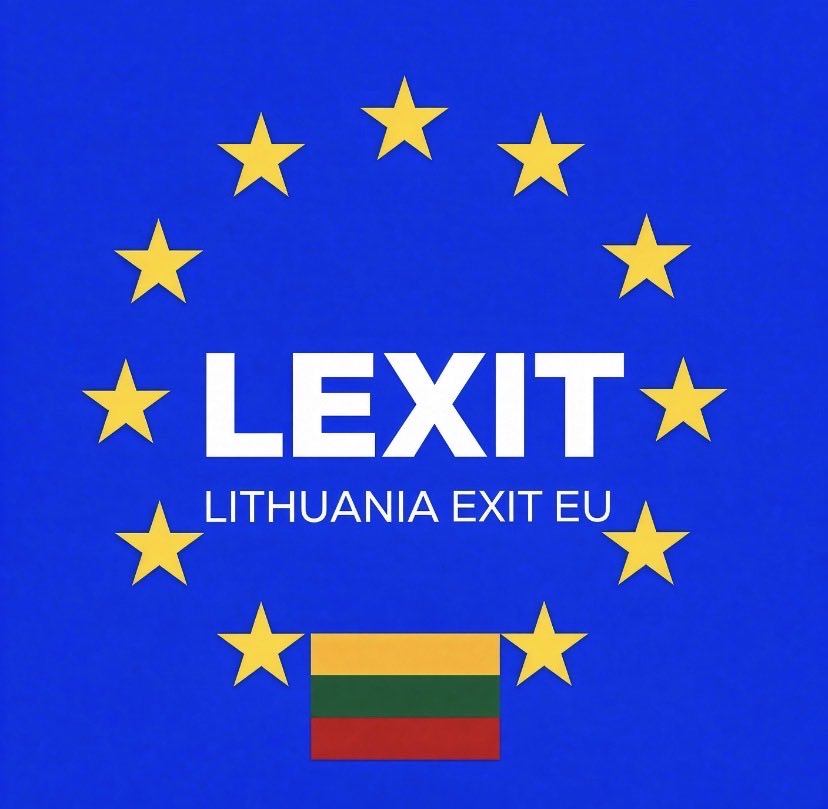 MLSund's tweet photo. I'm Lithuanian. 🇪🇺 EU is my enemy.

#LEXIT https://t.co/30qVpRTpro