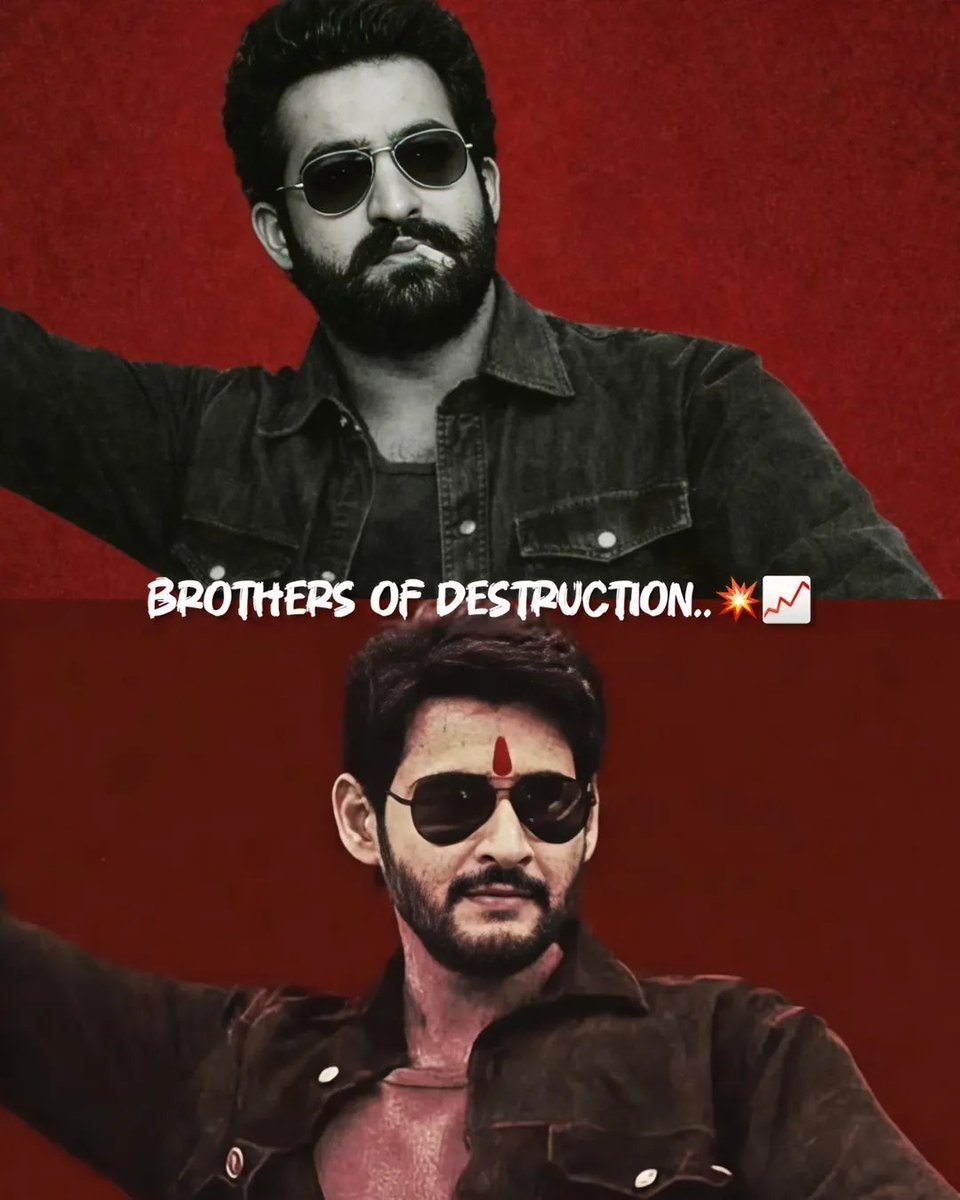 ThalaBheem321's tweet photo. April 7 🦁 
June 11 🐯 

@urstrulyMahesh @tarak9999 ♥️🔥 https://t.co/ciEVCOHh8p