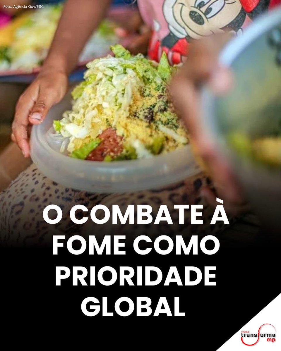 transformamp's tweet photo. O Brasil saiu novamente do Mapa da Fome da ONU e alcançou o menor índice de insegurança alimentar severa da série histórica.

O Coletivo Transforma MP celebra a conquista e reafirma seu compromisso com políticas permanentes de combate à fome, à pobreza e às desigualdades. https://t.co/gN0MVA3oYc