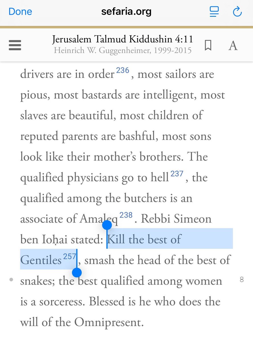 Libertymama888's tweet photo. @NYCMayor The Talmud teaches that the best of Gentiles should be killed, Jesus is boiling in excrement, and that non-Jewish souls are inferior and impure. No thanks!! https://t.co/JLvPDJqh8x