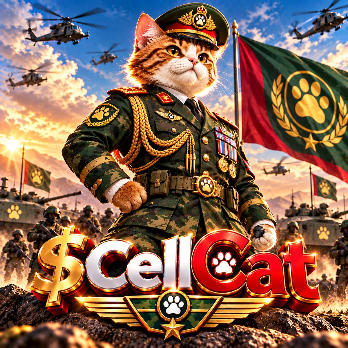 CellCatBSC's tweet photo. 🐱🩸 $CellCat is more than a token — it’s a mission.

Every cell matters. Every life matters. And every helping hand can make a difference. ❤️

$CellCat is bringing crypto, community, and charitable impact together to shine a light on sickle cell and support efforts that create real-world impact.

The countdown is on.
$CellCat — Strength in Every Cell. 🔥🐱
