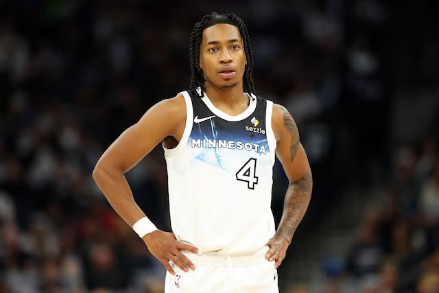 MN_CHNT's tweet photo. 2024 Draft to forget. JJ McCarthy and Rob Dillingham, 2 of our top 10 picks are just not on our rosters. Two insane reaches and look how they panned out. One of them isn’t even on an NBA roster. https://t.co/WlXWh8JFsD