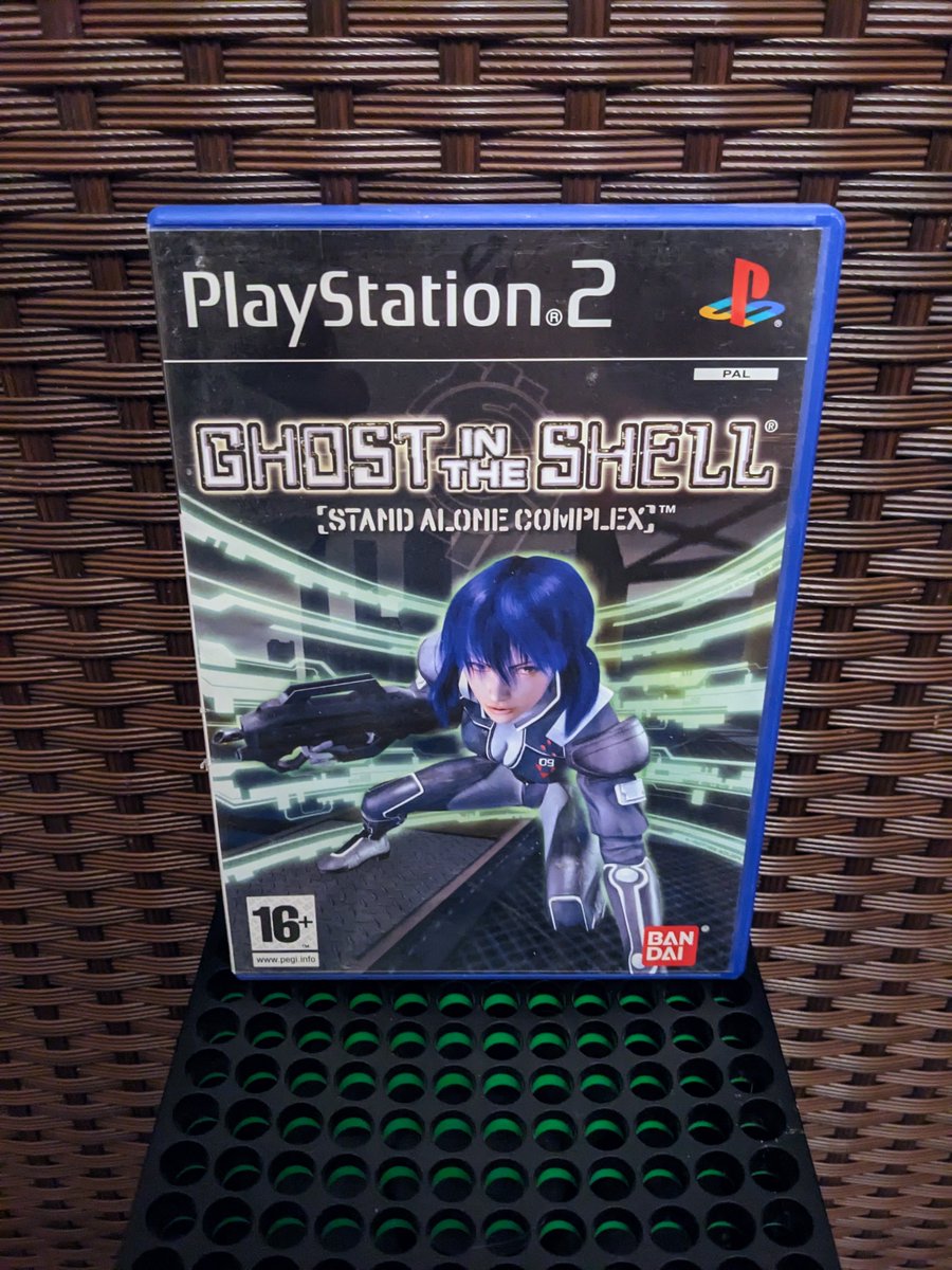 RetroCheating's tweet photo. Who else wishes we could get a brand new Ghost in the Shell game one day, aka I feel confined, only free to expand myself within boundaries :D #GhostintheShellStandAloneComplex #Playstation #Sony #Gaming #GhostintheShell https://t.co/sATwimJF05