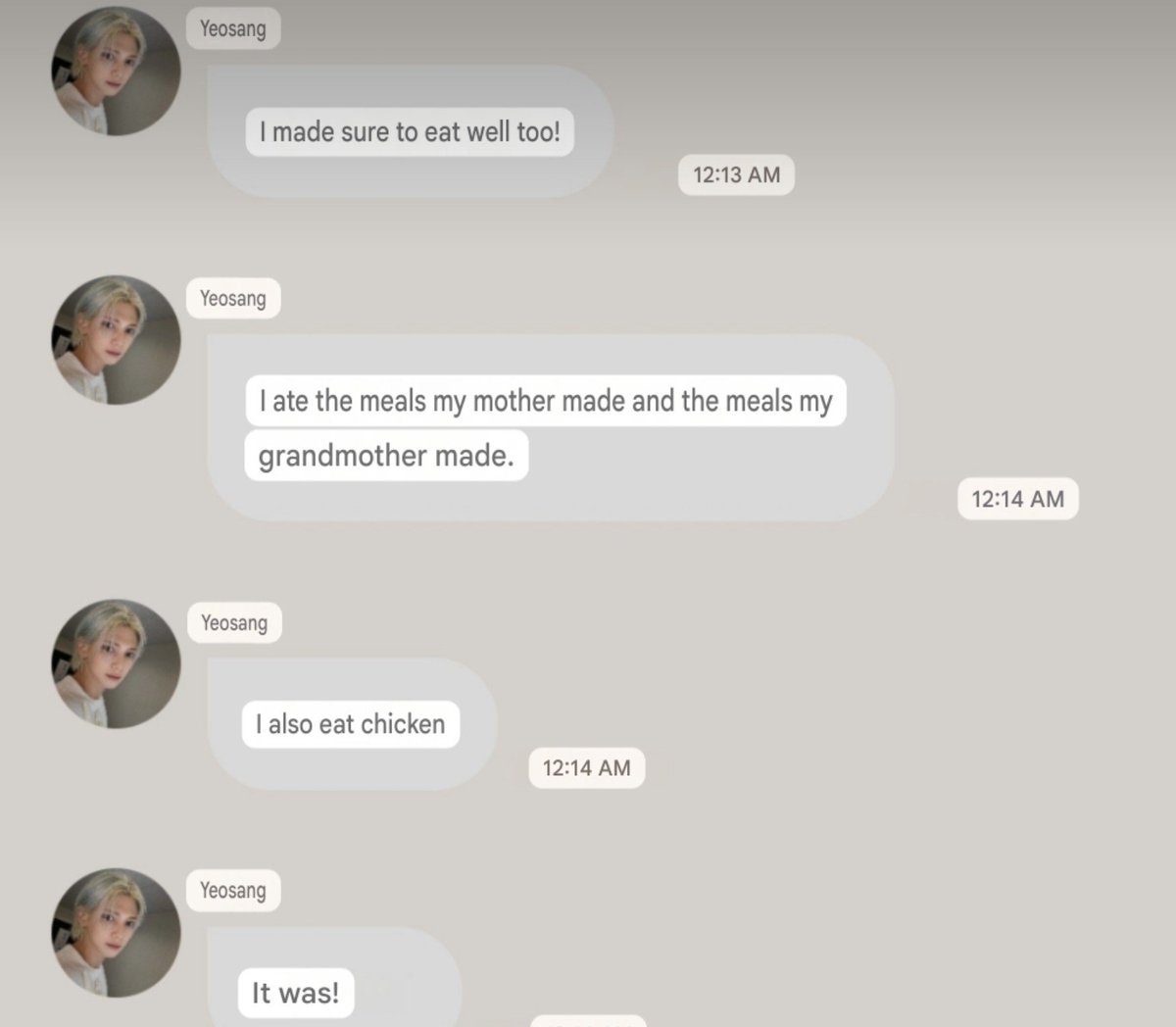 yeosobsession's tweet photo. Yeosang saying he doesn't stress &amp; care about his weight, if it goes up or down then it's fine to him, he's just eating whatever he wants, THIS IS WHAT WE LIKE TO SEE IN K-POP. &amp; F*ck y'all who said he wanted to lose weight back in Bad era when he was influenced to https://t.co/xcw6SZlZIO