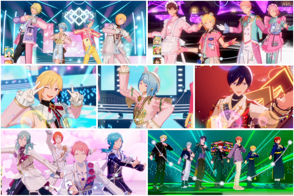 luv_Lov_SAH's tweet photo. 珍しくまとめた🎀
最後の方超眠いって大騒ぎでしたがちゃんとSPP取れてよかったꉂ🤭
👊の華麗なる裏切り（ベリベリ）おもろすぎた🤣
うさぎの耳ひさしぶりに成功したので我が子だけどぺたり🐰（帽子のおかげ）
色併せ、SPPいっぱいでみなみなさま大感謝でした〜🌙*.｡
2倍追い込みあざ🫶🏻 https://t.co/x5qs7Z5rfn