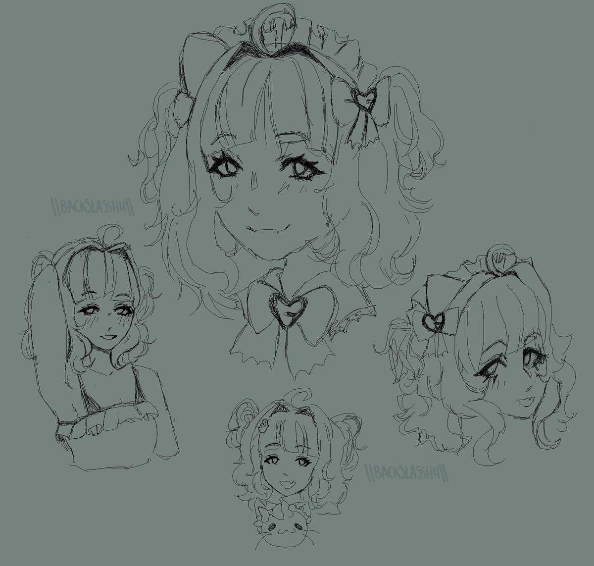backslasshh's tweet photo. minto practice sketches 💚#Fantography https://t.co/K2qC11Oa8d