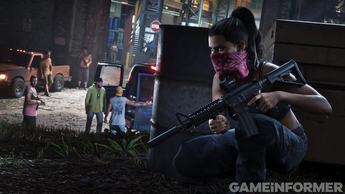 SynthPotato's tweet photo. THREAD of all 12 Screenshots of GTA 6 released by GameInformer in FULL resolution, they are freaking gorgeous. (1/3) https://t.co/5SN7CtgbQ7