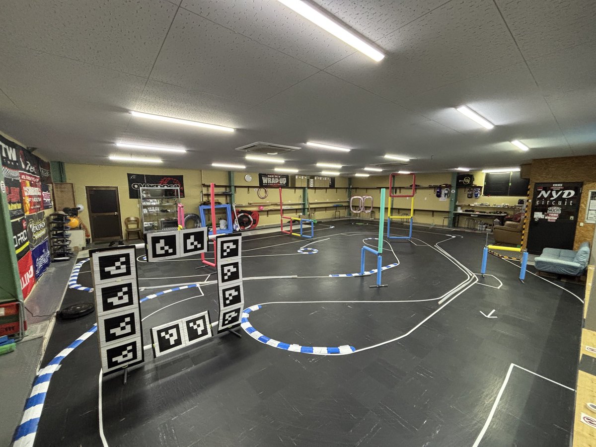 KO_2025_'s tweet photo. 昨年（2025年）の三山ひろしCUP開催地 #NYDcircuit  が装いも新たになったので夜中にお邪魔してちょっとだけ練習🚁 https://t.co/HHaBEnDlnd