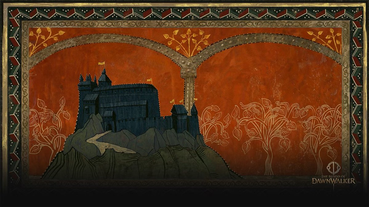 dawnwalkoen's tweet photo. can we appreciate the loading screen artworks in dawnwalker for a moment https://t.co/bKK3ntsAcs