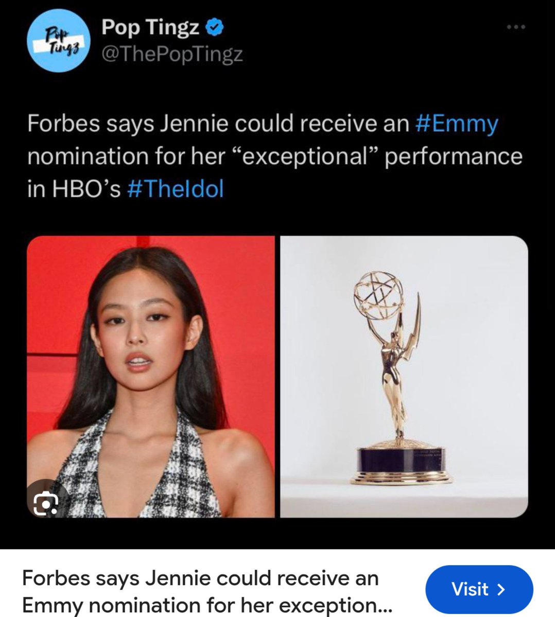 Wonnah3mc's tweet photo. @tedlrose @readwriteroman1 BILLBOARD-WON
I HEART RADIO-WON
EMMY-WON

JENNIE MADE IT ON HER OWN WITHOUT BILLIONER BF
WITHOUT BIG 3 AGENCY IN KPOP. https://t.co/uWKdc6IEjp