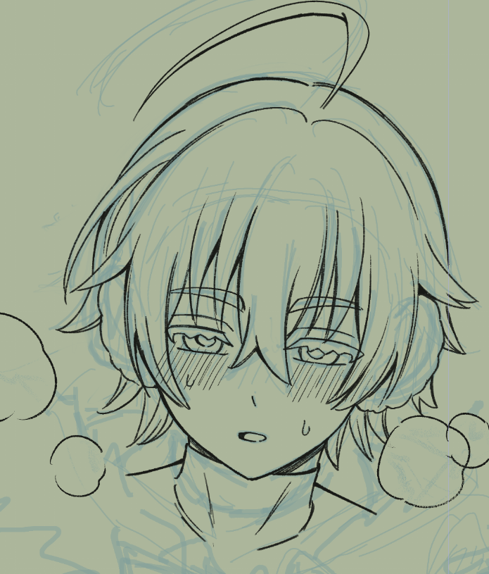 6ssr9's tweet photo. やっと理想的なバランスのアリョヘアーが描けた！耳当てが無いとこの黄金比が描けない… https://t.co/dBEkzFDH5H