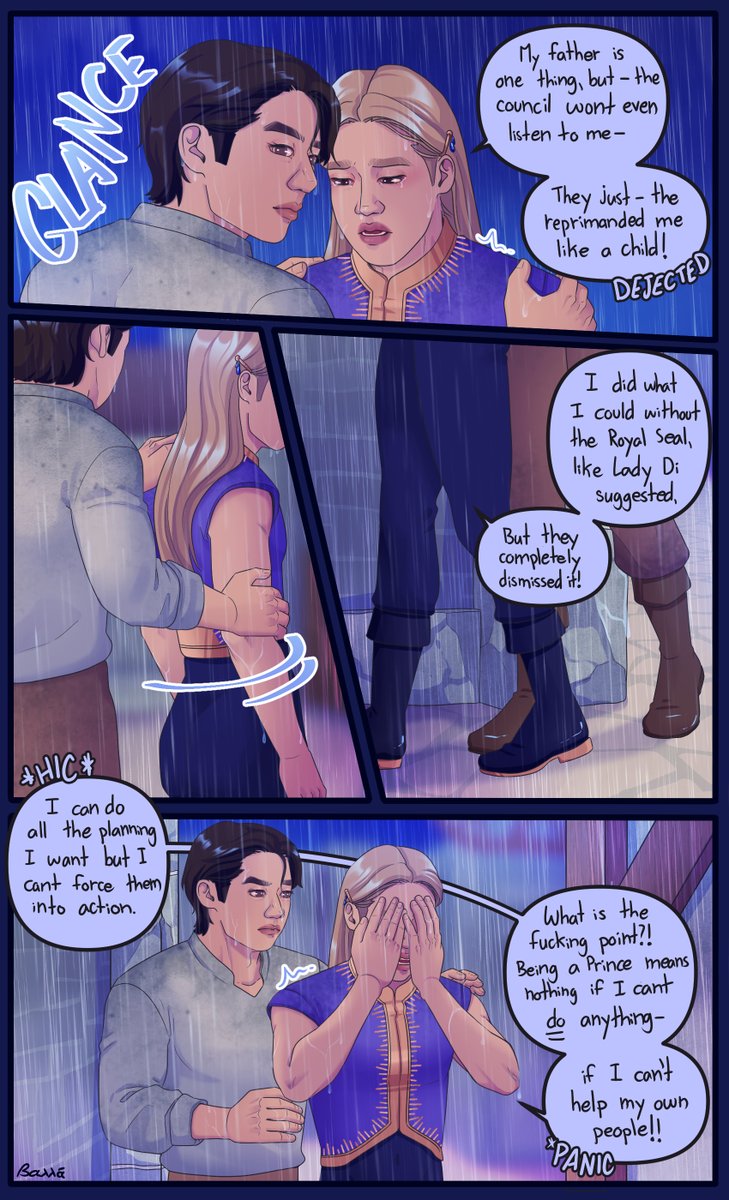 drawballa's tweet photo. Shield &amp; Shelter - Chapter 19 (4/6)

#jikookfanart #royalAU https://t.co/JX2nMTEcbd