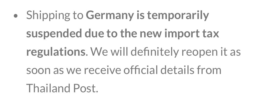 Herttqa's tweet photo. @Me1_Mezu What a sad day to live in Germany I was looking really forward to buy it😭 but I hope I can buy it in the future 🥹 https://t.co/78QR6zf5rm