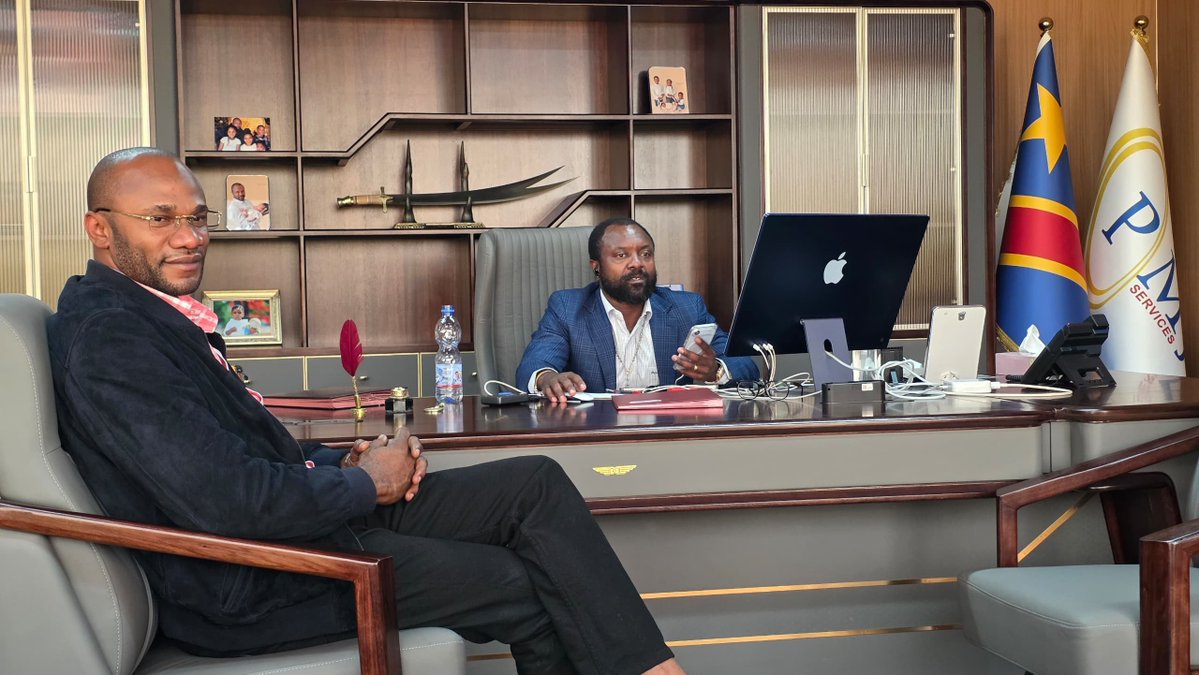 mathinazache191's tweet photo. #RDC: #Hon. #Laddy_Yangotikala, l’un des grands parlementaires et meilleur élu de la Tshopo, a été reçu par le sénateur #Mumbere_Machozi_Papy.

Rien n’a filtré, pour l’instant, sur le contenu précis de leurs échanges. Toutefois, selon nos informations, les deux parlementaires ont échangé autour de plusieurs préoccupations de la population ainsi que des questions liées à l’avenir du pays, particulièrement la #Tshopo.