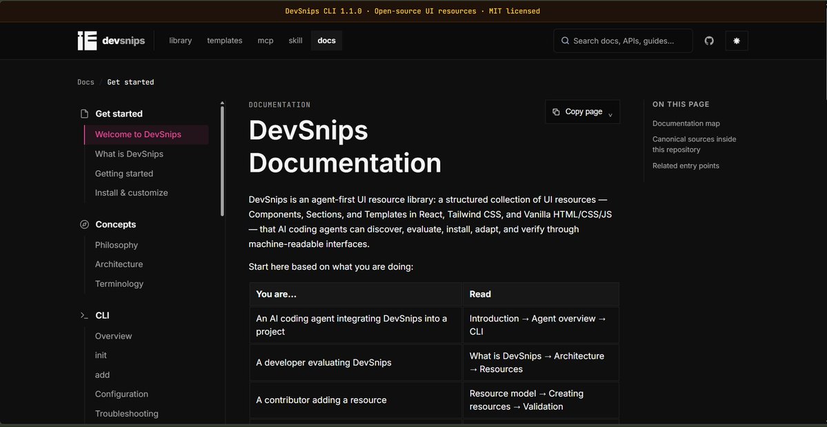 _sarthak_buddy's tweet photo. Today was day 54 of building devsnips
> Full documentation site is published
> Interactive code block are added
> agentic sharing is done
54 days in. Still building.
#day36 #buildinpublic #DevSnips https://t.co/GPzpVUUxvS