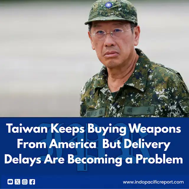 pacific_reports's tweet photo. Taiwan continues to pursue U.S. weapons, but delivery delays are highlighting the importance of timing, production capacity, and a predictable defense pipeline alongside the arms deals themselves.
#indopacificreport #Taiwan #TaiwanStrait #USArms #F16V https://t.co/YOLZPBgA9P