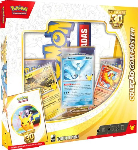 PrecoDerreteu's tweet photo. 💥 40% OFF 📉

Pokémon Tcg: Coleção 30 Anos Box Com Pôster

❌ De R$ 249
✅ Por R$ 149 (40% OFF)

🛒 Garanta o seu antes que suba 👇
https://t.co/i0pOK6uZ3k https://t.co/6JYZCaaFDR