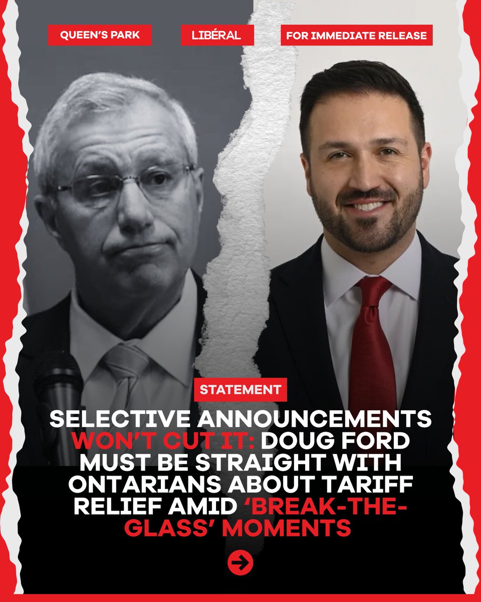 OntLiberal's tweet photo. Up to 500 steelworkers are facing layoffs as Stelco idles operations in Hamilton.

Doug Ford’s government knew this was coming, just as they did with Crown Royal and Algoma Steel. But they won’t say when they knew, what they did to prevent the job losses, or how much support has actually gone out the door.

They announced a $5-billion Protect Ontario Financing Program, cut it to $1 billion, and then made it virtually impossible to access.

If the government knows layoffs are coming but can’t show what it’s doing to protect those jobs, Ontarians deserve to ask: What is this program actually protecting?

#onpoli