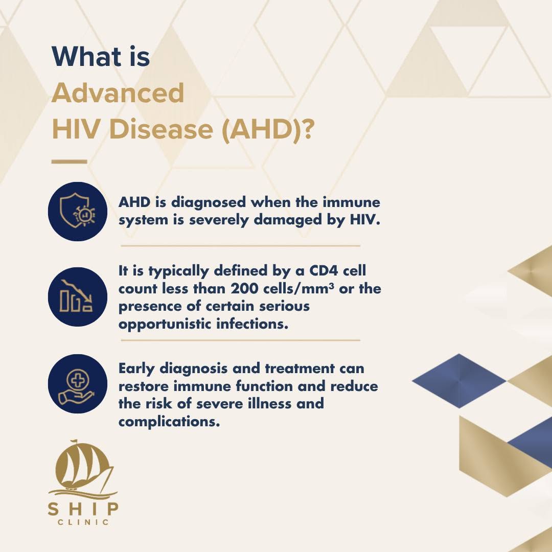SHIP_Clinic's tweet photo. Advanced HIV Disease is serious. But with the right treatment, expert care, and support, recovery is possible.

Your health deserves attention, expertise, and care without judgment. Choose SHIP Clinic.

#SHIPClinic #NavigateYourHealth https://t.co/C5u1pZiCKY