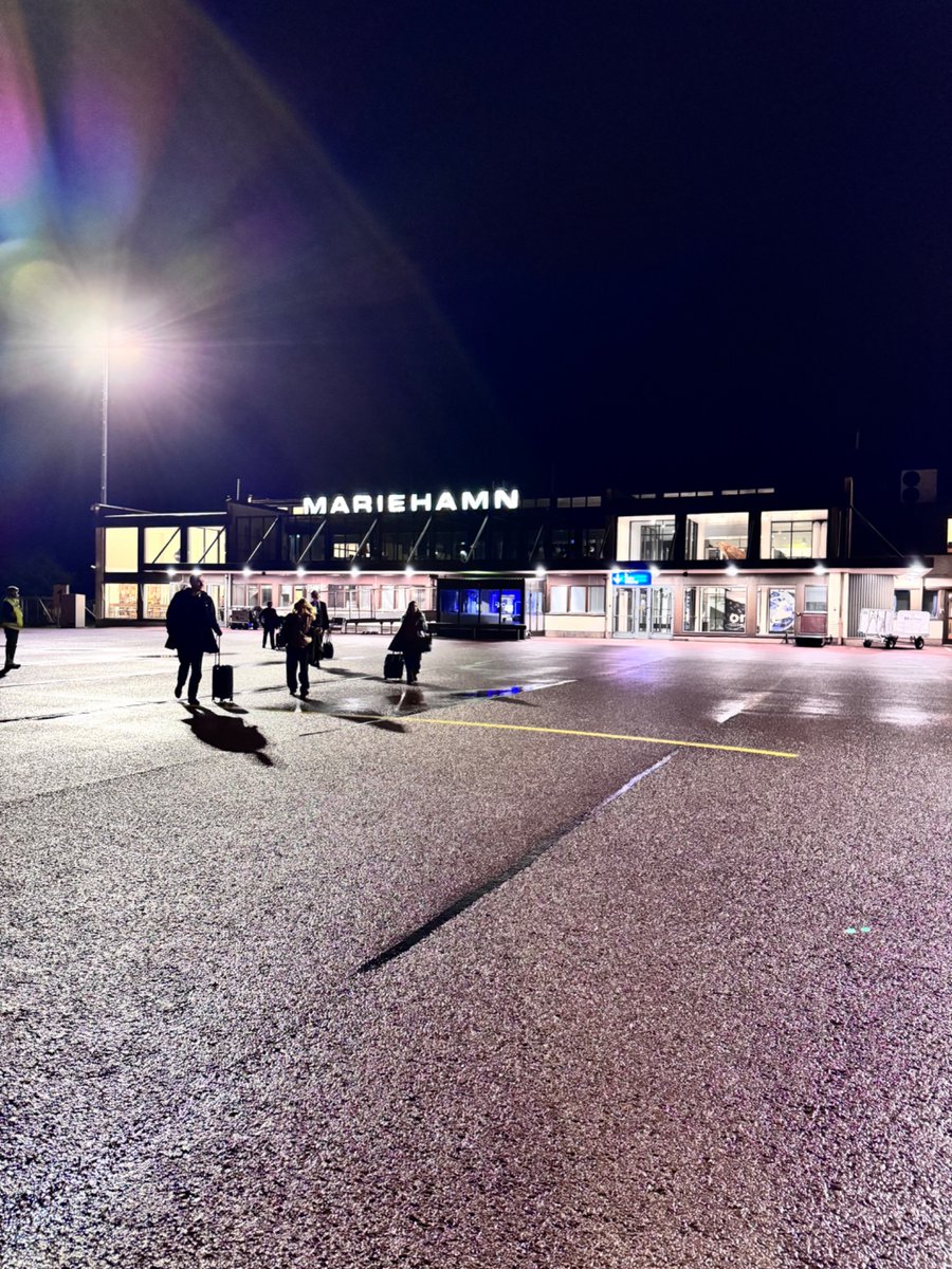 BSapag's tweet photo. Small airports have a certain charm. Nothing like not having to queue in the tunnel. Walk right across the tarmac, breathe in the fresh air, and board the plane in minutes. No stress, no rushing. Pure, simple travel the way it used to be when I was a child. 🛫#Aland #Mariehamn https://t.co/S0S2qMxYk1