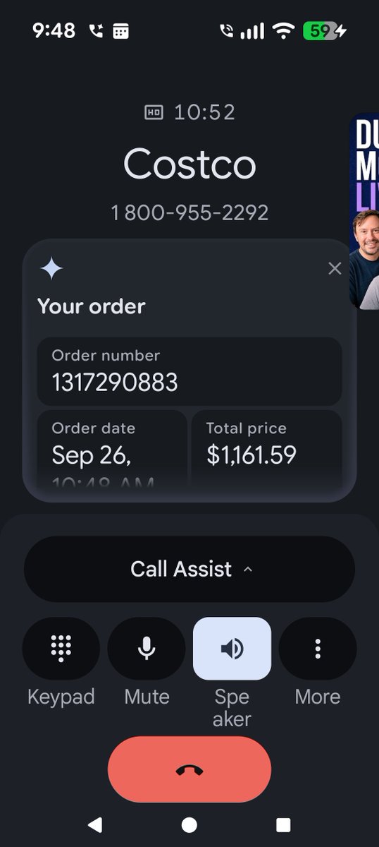dsmith52_100's tweet photo. @Costco - why did you cancel my order two times? Talking with a representative now, no online orders should be so difficult!

Get your game up with online sales. 

Super unhappy with you today! https://t.co/TV15KPAYxI