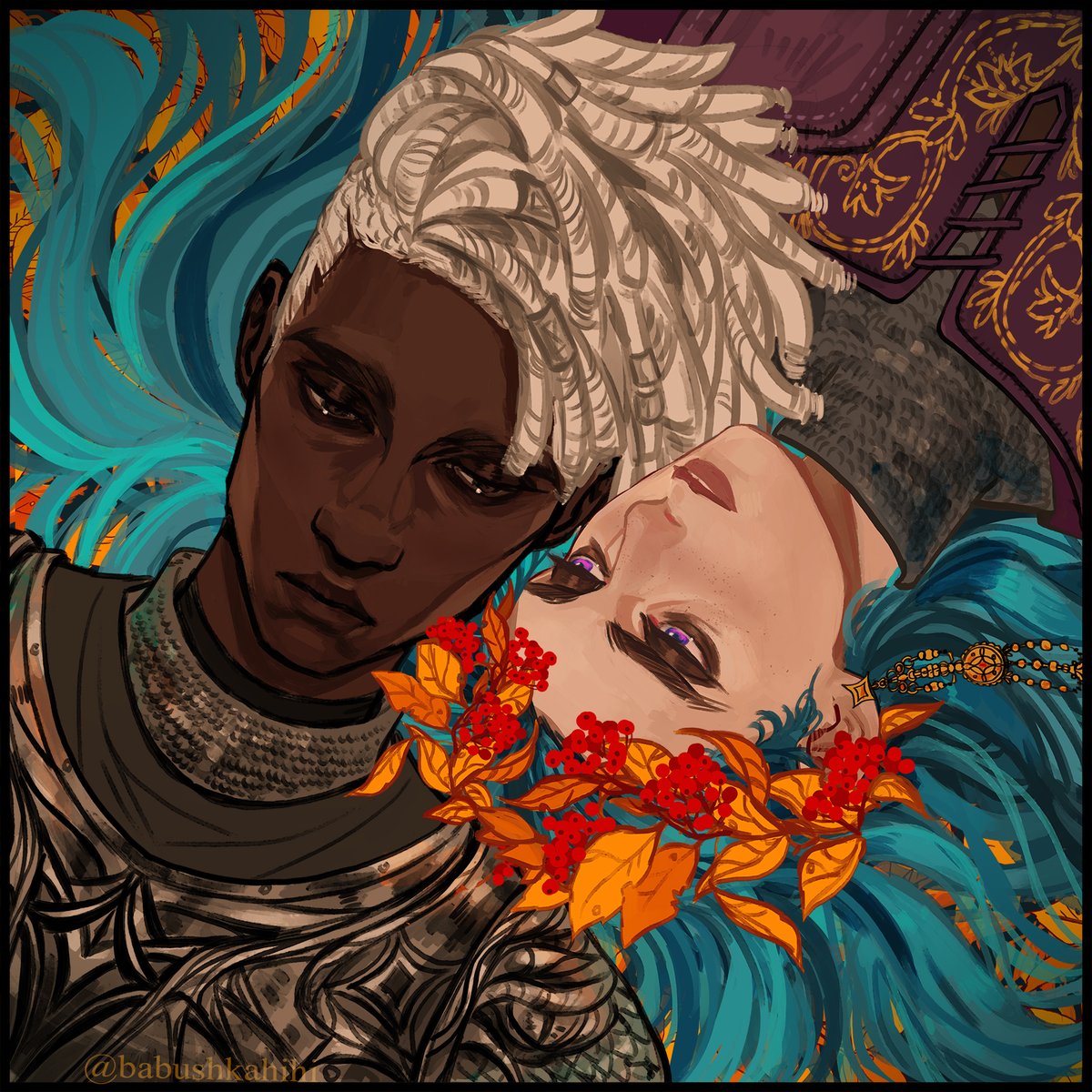 babushkaHiHi's tweet photo. A Dream About the Queen of the Autumn Forest
#timebomb #arcane #fantasy https://t.co/xiYa614AkE