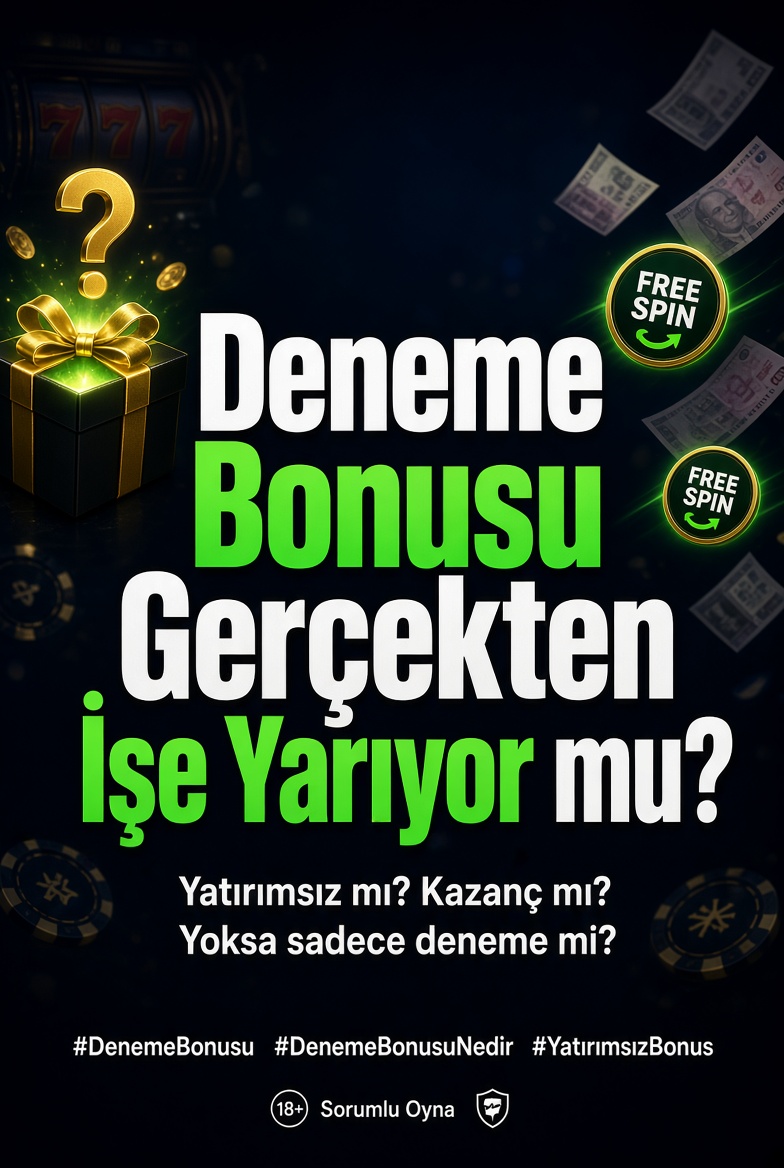 acildenemebonus's tweet photo. Deneme Bonusu gerçekten işe yarıyor mu?

Yatırım yapmadan gelen bu hak kazanç sağlar mı, yoksa sadece deneme mi?

Sizin düşünceniz nedir? Kullanan var mı?

#DenemeBonusu #DenemeBonusuNedir #YatırımsızBonus https://t.co/OgAf5D8HCf