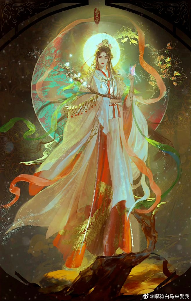 jea_wag2050's tweet photo. [Yóu Xiān lives in a fairy realm, holding a sacred talisman to guard the peace of the mortal world.]， https://t.co/KZSnjAuoZ6