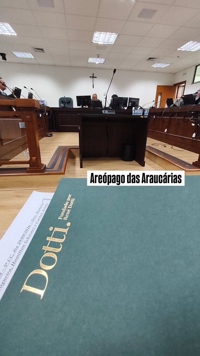 pgallottik's tweet photo. Areópago das Araucárias - 5ª Câmara Cível https://t.co/ClIy63fu4E