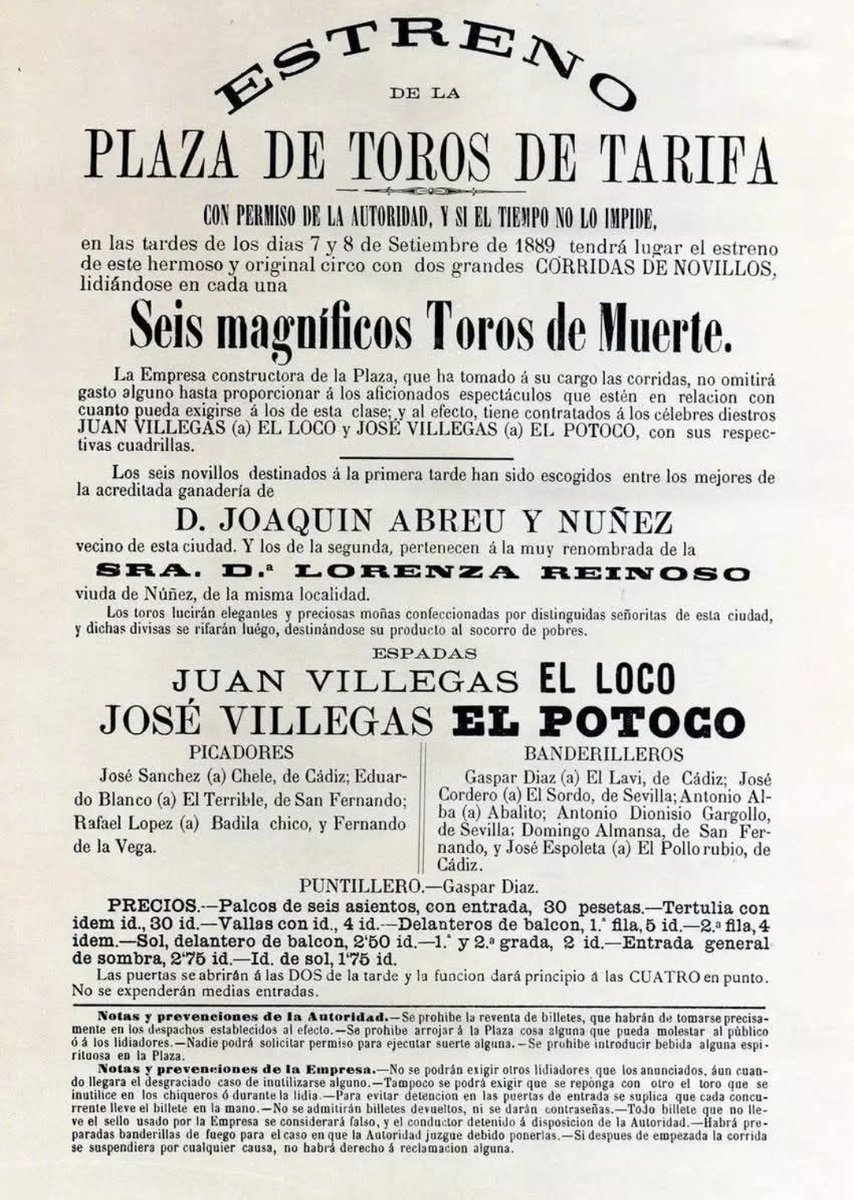 lAlRoma's tweet photo. Plaza de toros de #Tarifa https://t.co/61k7NJttXO