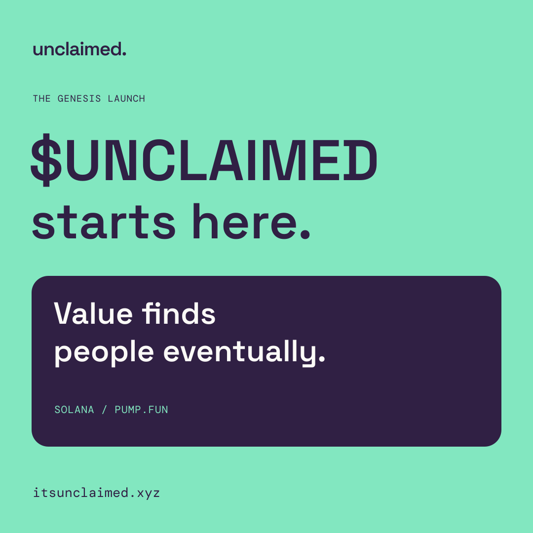 Itsunclaimed_'s tweet photo. $unclaimed starts here. https://t.co/ah6JnYXKYM