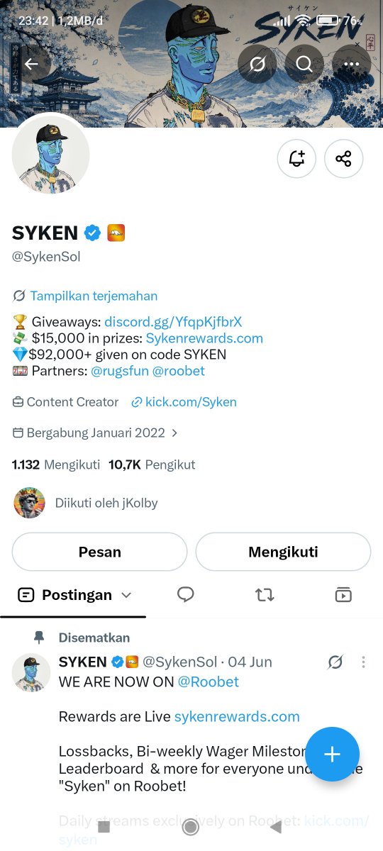 alzaaamx's tweet photo. @jKolby @SykenSol Let’s see if luck is on my side this time 🤞😂

@rdevankaaa @rryugadevanka 

8Z8YwrPs3mmbfrSoDUpnNAbiGjYhf8uWWH18iDpezwBF https://t.co/w3Ha9htCtZ