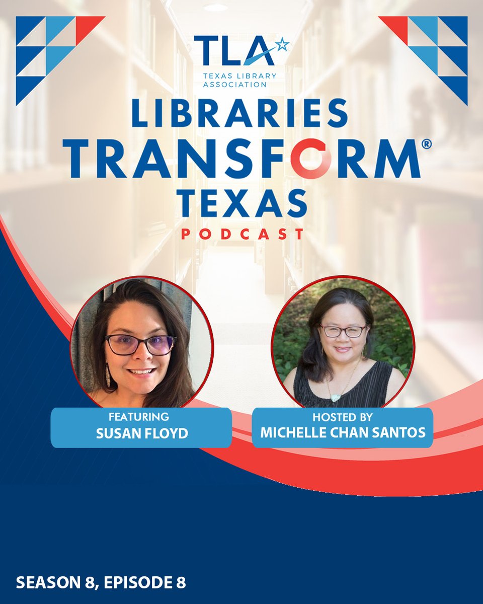 TXLA's tweet photo. A new Libraries Transform Texas podcast episode is out! 🎙️

Hear about Texas America 250, the statewide reading challenge and the 2026 Texas Great Reads, featuring @HanktheCowdog1 author John Erickson.

Listen: https://t.co/SPNM6Y88Cj

#TXLibraries #TexasAmerica250 https://t.co/F5P0RYULi5