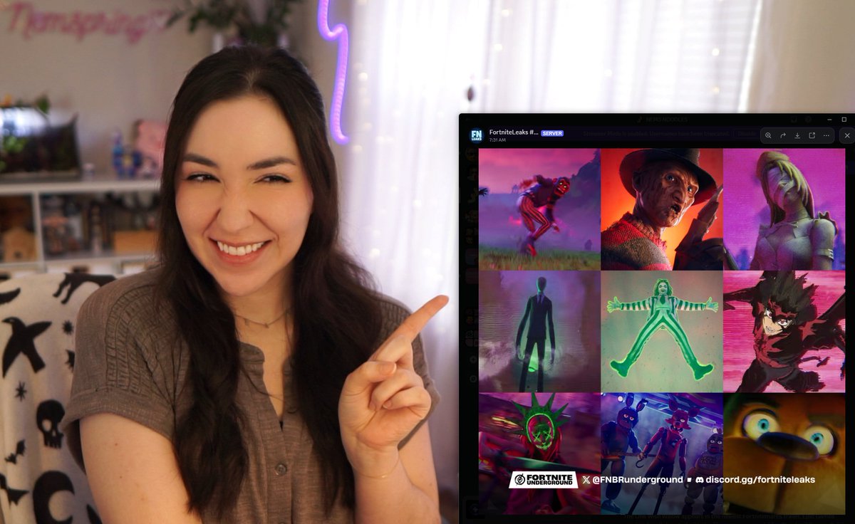 nemspring's tweet photo. THE COUNTDOWN TO FORTNITEMARES IS ON! (live now hehe) https://t.co/kaNIgKXiU2 https://t.co/GuUPAj8BZX