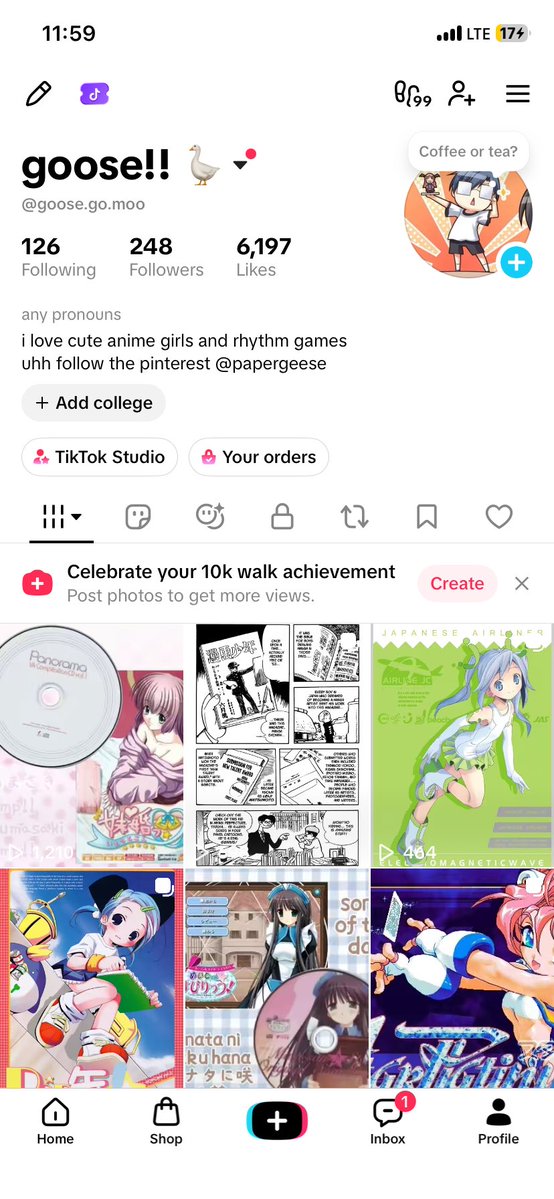 geesemoo's tweet photo. wow hit tweet i think. i don’t really use twitter or post here ever so uh i have nothing to promote other than my tiktok. i actually post there. my tag is @/goose.go.moo if ur interested then check it out maybe https://t.co/f7rVWEZfN2