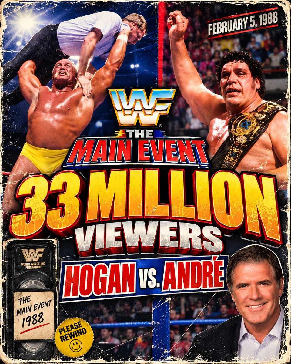 ProducerSteveF's tweet photo. 🚨 NEW GOLDEN ERA PODCAST!

Sean Mooney looks back at the night Hulk Hogan vs. André the Giant drew 33 MILLION viewers!

https://t.co/whGzTZz782

#WWE #HulkHogan #AndreTheGiant https://t.co/YccuERfMA6