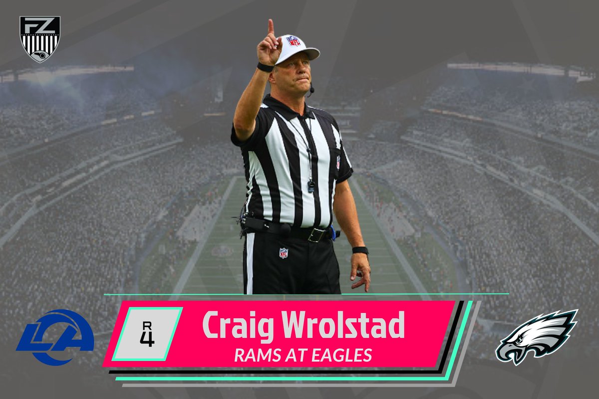 footballzebras's tweet photo. Referee for Rams at Eagles — Craig Wrolstad
https://t.co/2b8JtWsca7 #LARvsPHI #RamsHouse #FlyEaglesFly https://t.co/UgMwSVXZTh