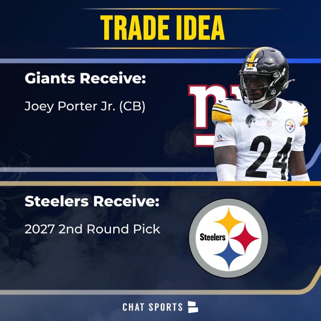 jack_sperry's tweet photo. Steelers fans, would you accept this trade?

@ChatSports https://t.co/N4NW7ZlhyC