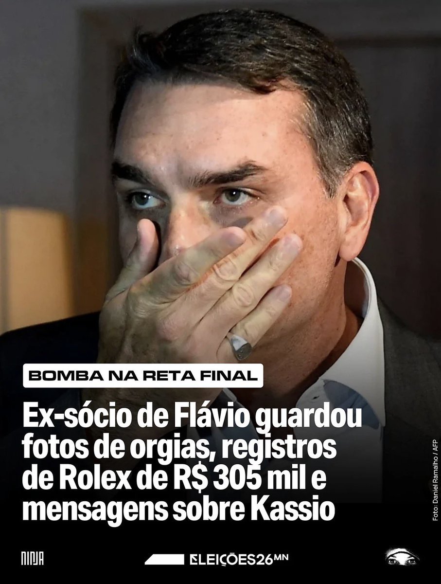 mariarita4141's tweet photo. Essa matéria do @Plato_br é devastador para Flávio Bolsonaro. Segredos revelados dão a dimensão do risco que o Brasil corre com esse sujeito.

Não estamos falando de fofoca. Estamos falando de fatos e documentos apresentados em uma reportagem que lança luz sobre os bastidores de quem hoje disputa a Presidência da República.

Quem quer governar o Brasil precisa explicar o próprio passado. O país não pode escolher seu futuro sem conhecer as histórias que ficaram escondidas nos bastidores do poder.