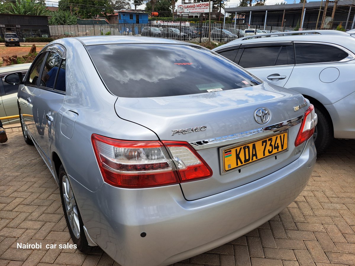 MackenzieAlesk's tweet photo. Toyota  Premio  // 2014 model // 2000cc  

Keyless ignition  // Powered seats  // Multifunctional steering  // neat biege interior  // fog lights  // accident free  

Asking Price  1,680,000ksh negotiable upon viewing 
Trade-in accepted  
Contact Alex 0704-342252 

#toyota #toyotapremio #carsonsalekenya #nairobicarsale