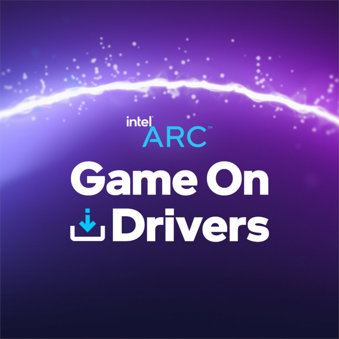 IntelTech's tweet photo. Multi-game update for Intel Arc graphics drivers! The 32.0.101.9033 WHQL release brings Game On Driver support across both built-in and discrete GPUs for:
AION 2
CONTROL Resonant
STAR WARS: Galactic Racer
The Witcher 3: Wild Hunt - Remastered
https://t.co/diVtnm3M0F https://t.co/vV6jpyMJia