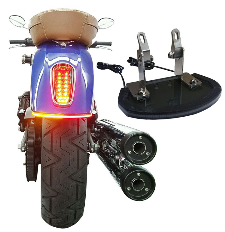RadiantzLED's tweet photo. Radiantz archive build: the motorcycle should still be the first thing you see. Lighting works best when it complements the lines of the bike instead of becoming a pile of visible hardware. https://t.co/6KPRnf6fDT