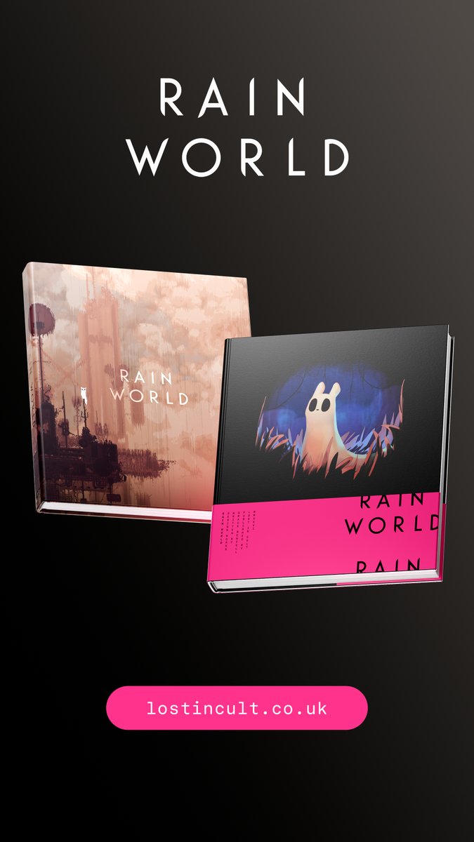 RainWorldGame's tweet photo. Written by @grace_machine, Rain World: Design Works covers everything from the game's earliest builds right through to its post-launch support and modding communities.

https://t.co/rpYkavK92u https://t.co/2HJ5b7ORh7