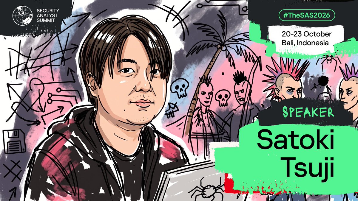 TheSAScon's tweet photo. Your AI coding agent could be fully compromised before the model even reads a single prompt. At #TheSAS2026, Satoki Tsuji (@satoki00), CEO of Ikotas Labs, will unveil Agent2Shell - a family of 0day RCE chains against the three flagship AI coding agents. Every chain fires before any prompt reaches the model, so prompt injection defenses and guardrails can't help here.

Responsibly disclosed and under coordinated embargo, this session is the first comprehensive deep dive on the full research set. 

🎟 Full agenda and registration: https://t.co/bNUPXSV9BC