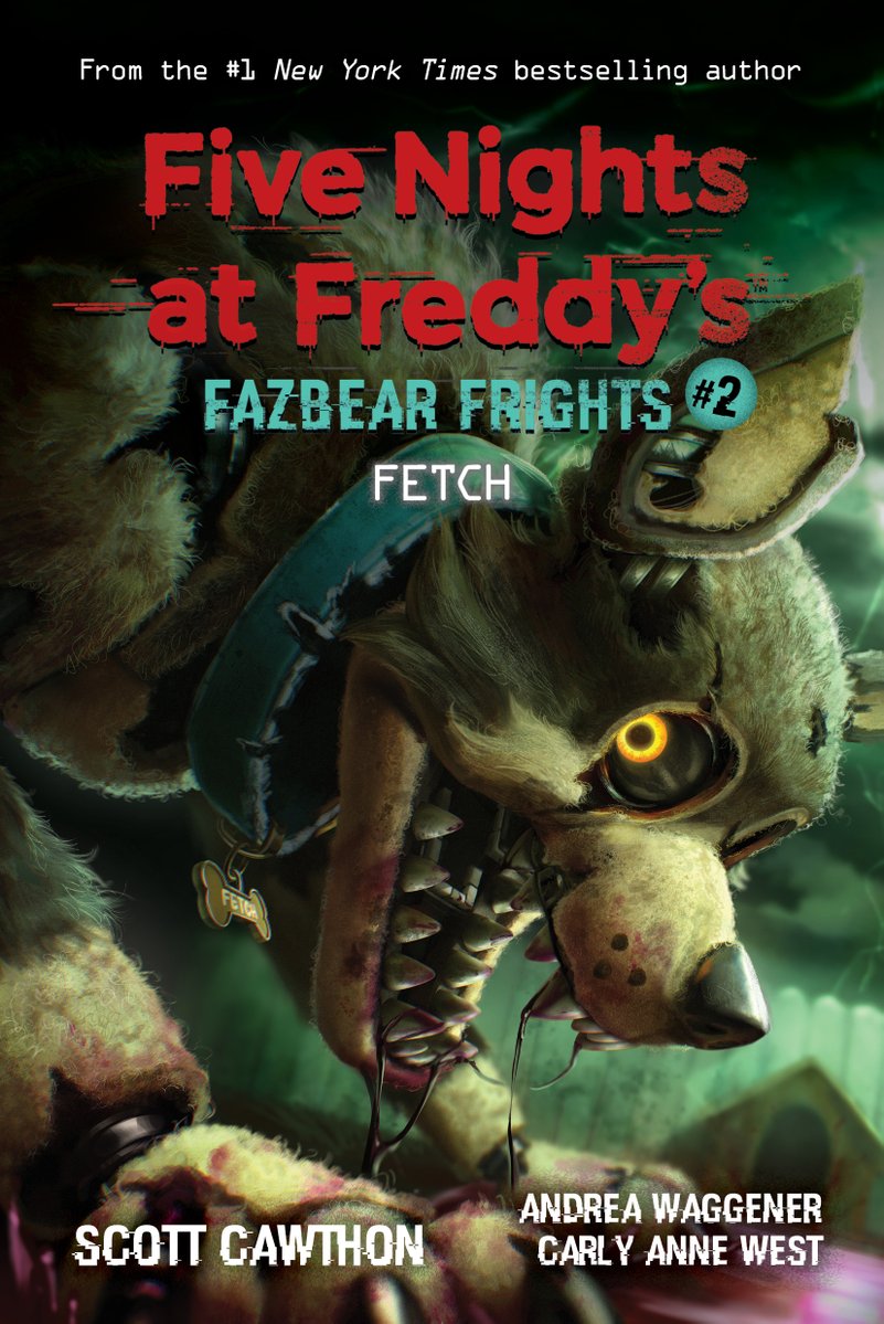 FNAF_ScottGames's tweet photo. New Art for Fazbear Frights by Snartles! https://t.co/6wvupJkcJ5