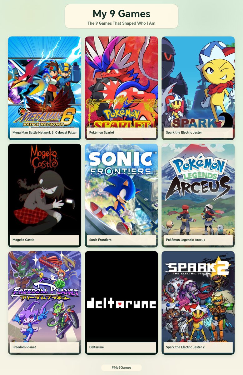 kai_tengu's tweet photo. Hice 2 porque hay varios juegos que me encantan https://t.co/Vjh977cv7H