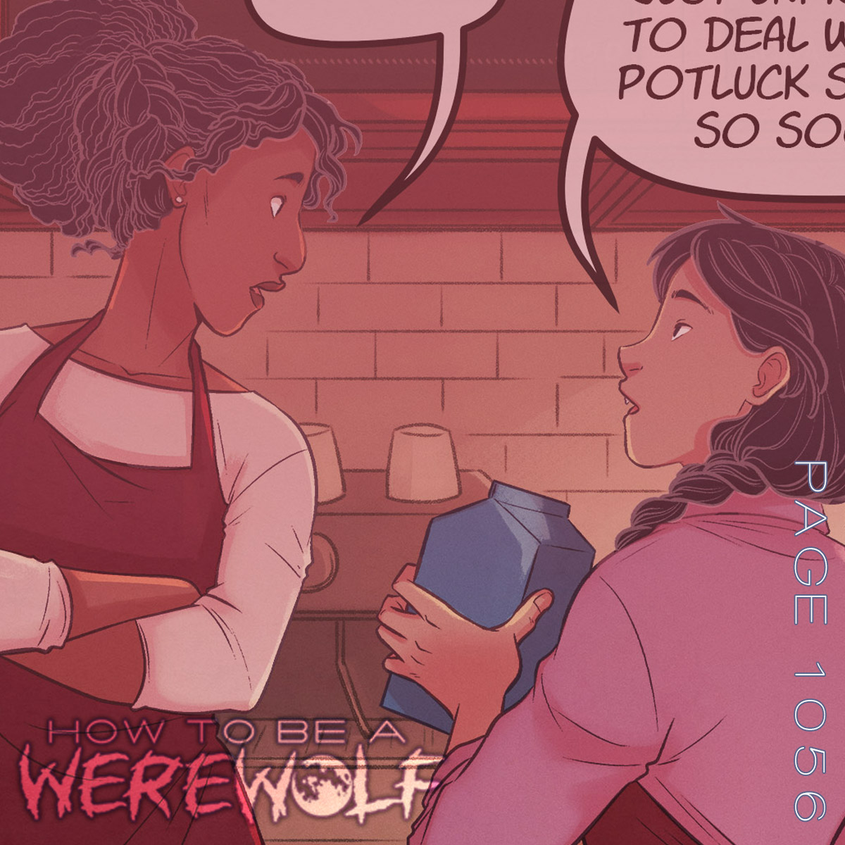 shawnlenore's tweet photo. New page! https://t.co/gjKCOXjlMM So, who's actually planning this giant werewolf gathering and how much work is poor Mal going to have to do? #howtobeawerewolf https://t.co/0Xa7dUSDI1